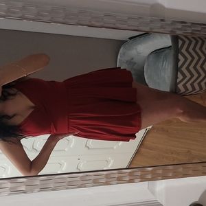 Red romper